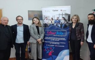 Ambasadorja e Austrisë në Bosnjë dhe Hercegovinë viziton YourJob