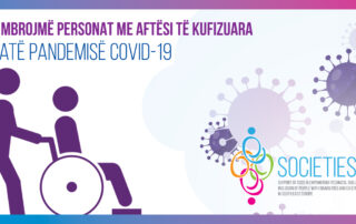 Poster - Mbrojtja e Personave me Aftësi të Kufizuara gjatë Pandemisë Covid-19